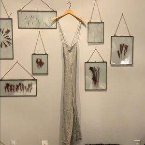 BNWT Forever 21 pinstripe romper dress small